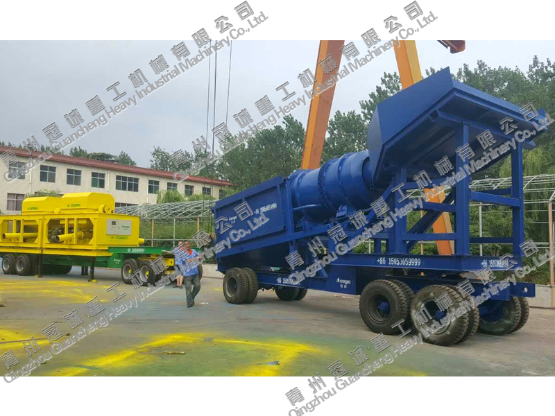 移动淘金选矿机 移动淘金选矿机