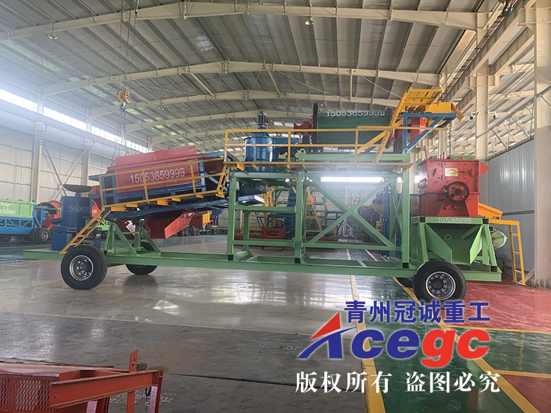 岩金矿破碎淘金设备